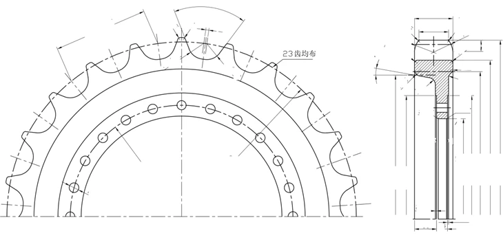 EC460 SPROCKET