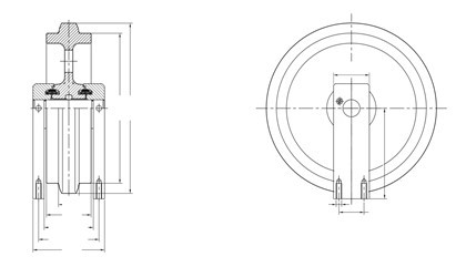 CAT305/E305 IDLER